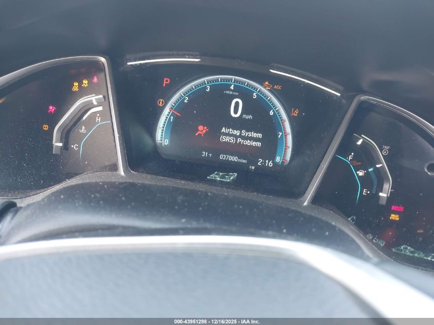 2021 Honda Civic Ex VIN: 19XFC1F38ME206673 Lot: 43951298