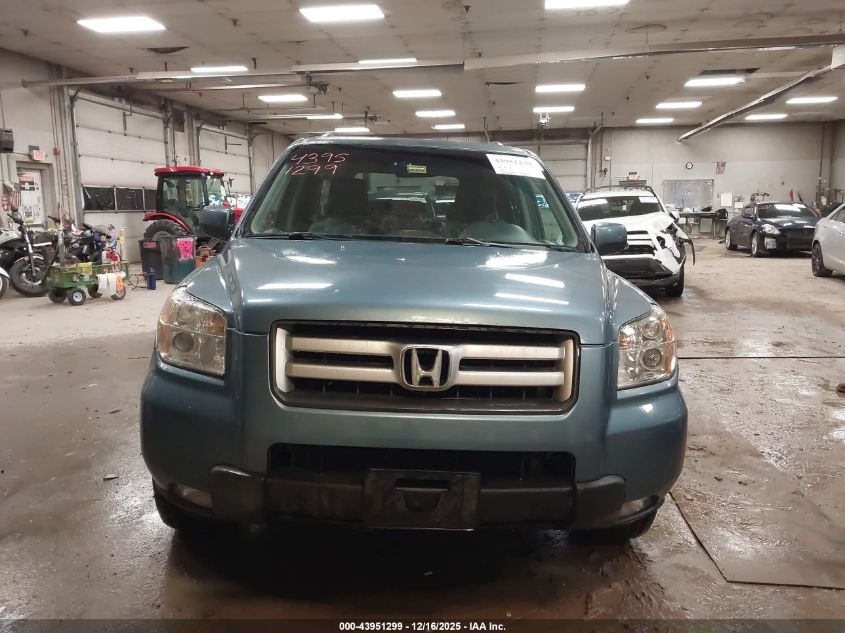 2008 Honda Pilot Se VIN: 5FNYF18388B036778 Lot: 43951299