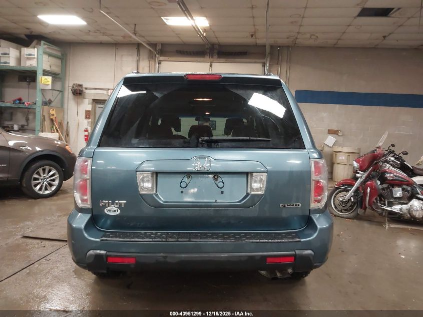 2008 Honda Pilot Se VIN: 5FNYF18388B036778 Lot: 43951299