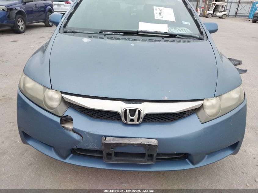 2010 Honda Civic Lx VIN: 2HGFA1F51AH318515 Lot: 43951302