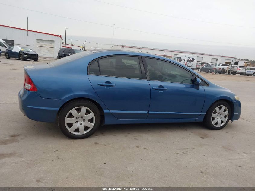 2010 Honda Civic Lx VIN: 2HGFA1F51AH318515 Lot: 43951302