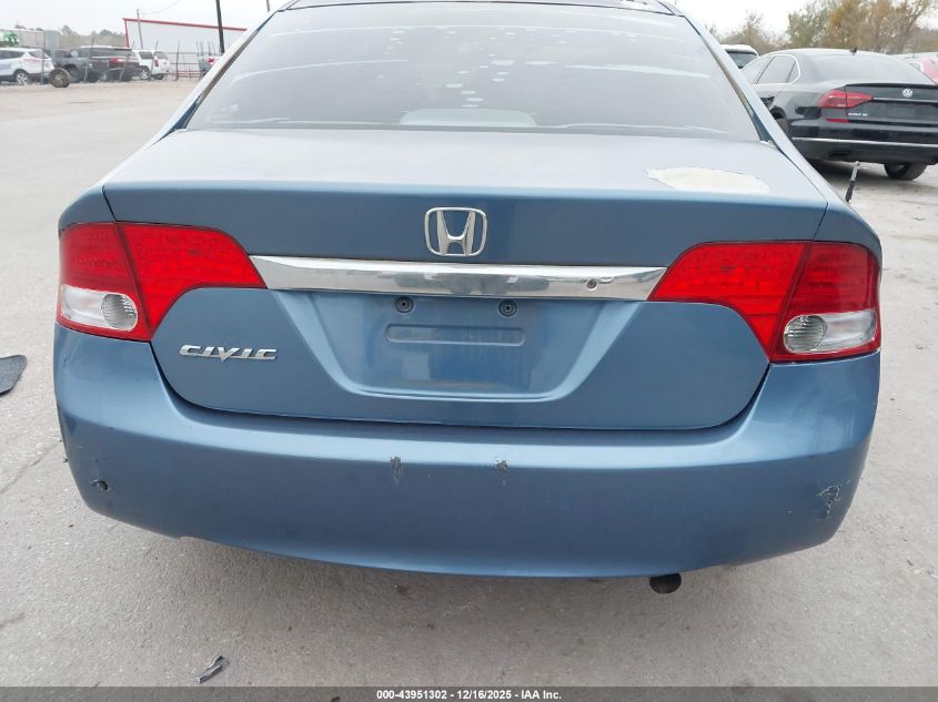 2010 Honda Civic Lx VIN: 2HGFA1F51AH318515 Lot: 43951302