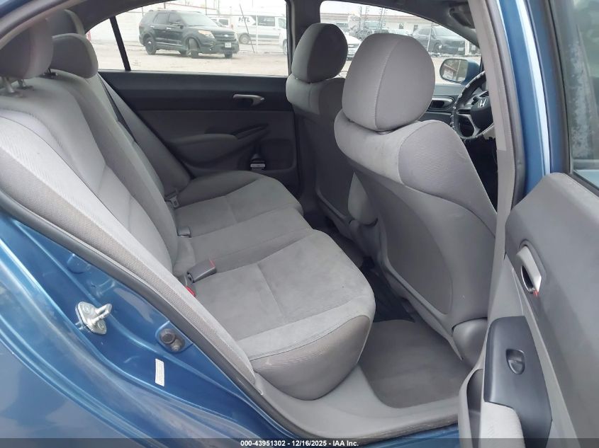 2010 Honda Civic Lx VIN: 2HGFA1F51AH318515 Lot: 43951302