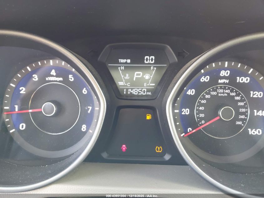 2015 Hyundai Elantra Se VIN: 5NPDH4AE1FH556907 Lot: 43951304