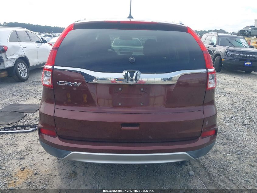 2016 Honda Cr-V Ex-L VIN: 2HKRM3H77GH515203 Lot: 43951306