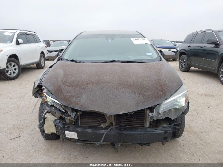 2018 Toyota Corolla Le VIN: 5YFBURHE2JP778101 Lot: 43951309