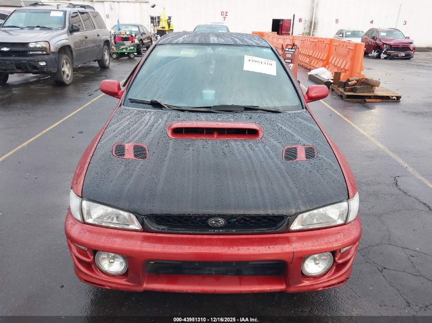 2000 Subaru Impreza 2.5Rs VIN: JF1GC6753YG503640 Lot: 43951310