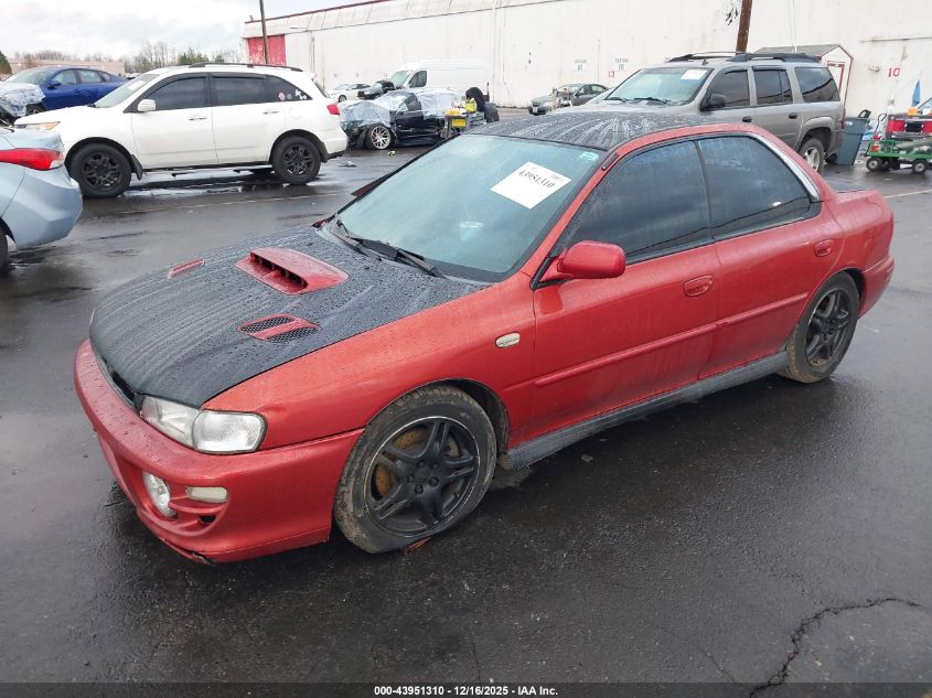 2000 Subaru Impreza 2.5Rs VIN: JF1GC6753YG503640 Lot: 43951310