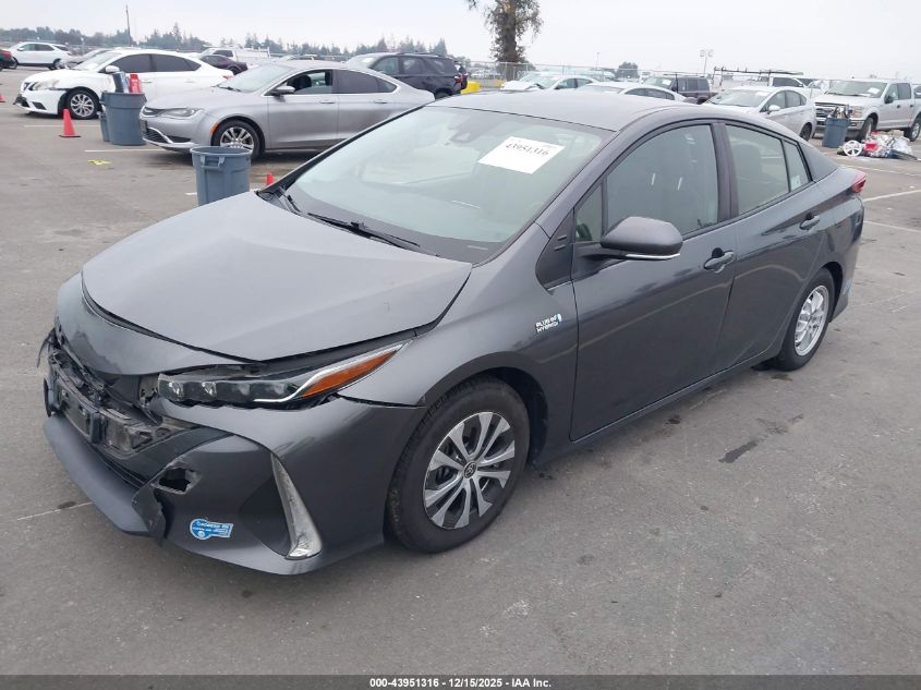2021 Toyota Prius Prime Xle VIN: JTDKAMFP2M3173587 Lot: 43951316
