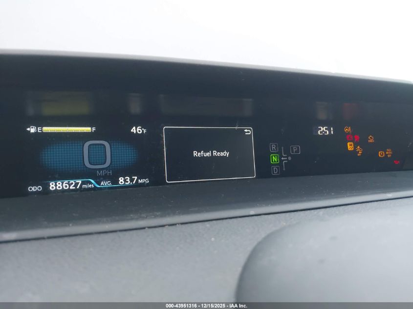 2021 Toyota Prius Prime Xle VIN: JTDKAMFP2M3173587 Lot: 43951316