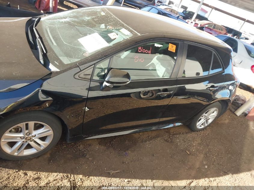 2022 Toyota Corolla Se VIN: JTND4MBE8N3182232 Lot: 43951317