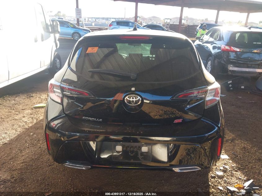 2022 Toyota Corolla Se VIN: JTND4MBE8N3182232 Lot: 43951317