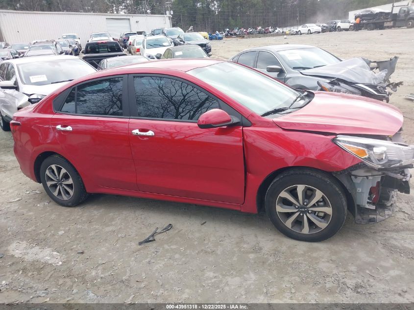 2022 Kia Rio S VIN: 3KPA24AD7NE434194 Lot: 43951318