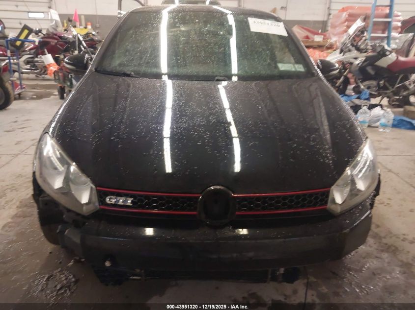 2011 Volkswagen Gti 2-Door Autobahn VIN: WVWFD7AJ1BW157695 Lot: 43951320