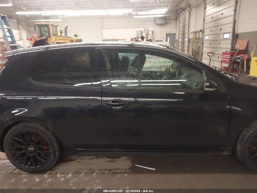 2011 Volkswagen Gti 2-Door Autobahn VIN: WVWFD7AJ1BW157695 Lot: 43951320