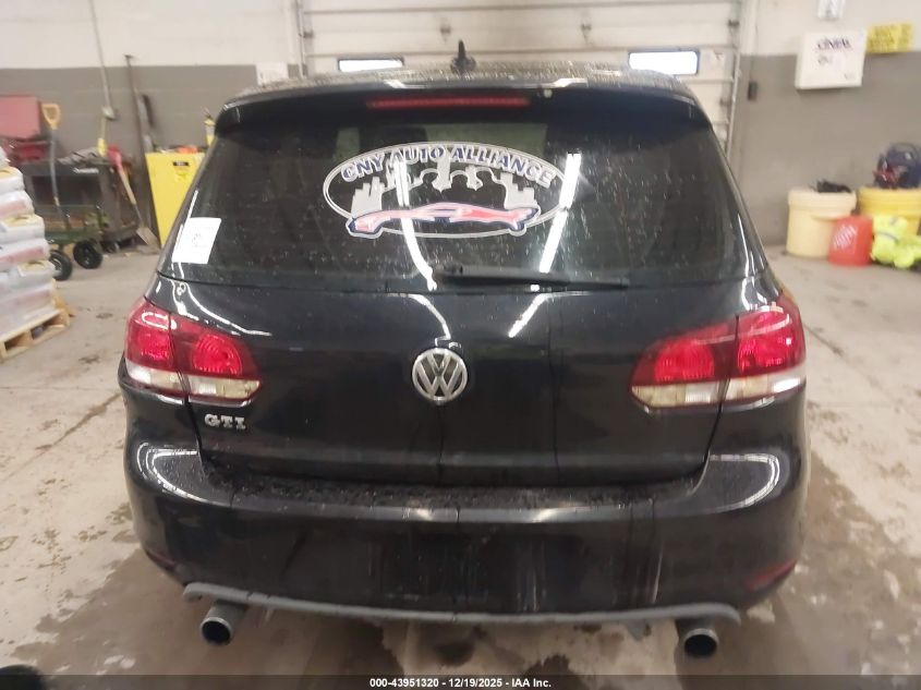 2011 Volkswagen Gti 2-Door Autobahn VIN: WVWFD7AJ1BW157695 Lot: 43951320