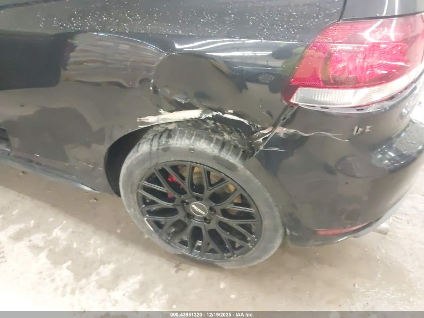 2011 Volkswagen Gti 2-Door Autobahn VIN: WVWFD7AJ1BW157695 Lot: 43951320