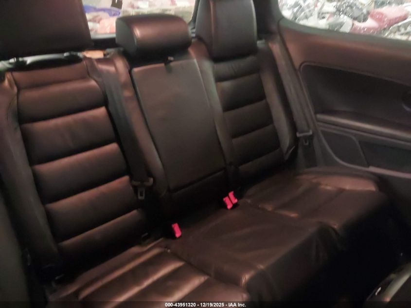 2011 Volkswagen Gti 2-Door Autobahn VIN: WVWFD7AJ1BW157695 Lot: 43951320