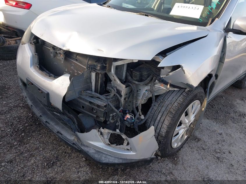 2016 Nissan Rogue S VIN: KNMAT2MV9GP624006 Lot: 43951324