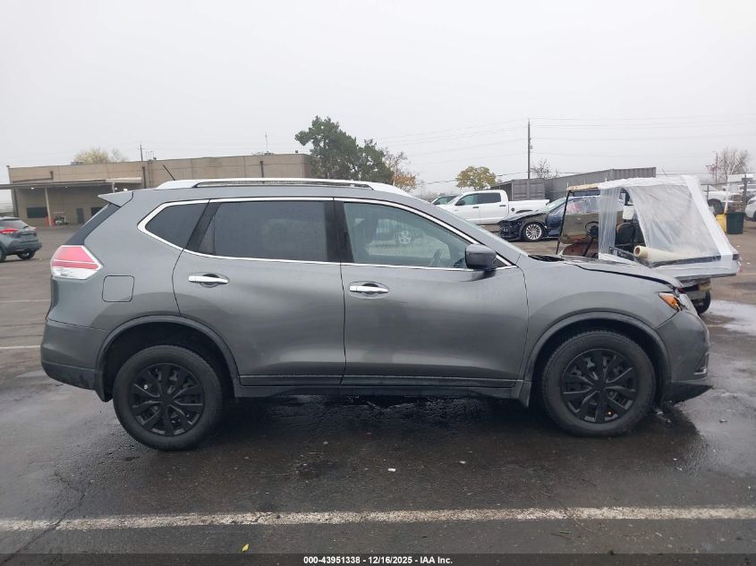 2016 Nissan Rogue S VIN: JN8AT2MT9GW008217 Lot: 43951338
