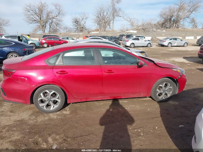 2019 Kia Forte Lxs VIN: 3KPF24AD6KE126080 Lot: 43951341
