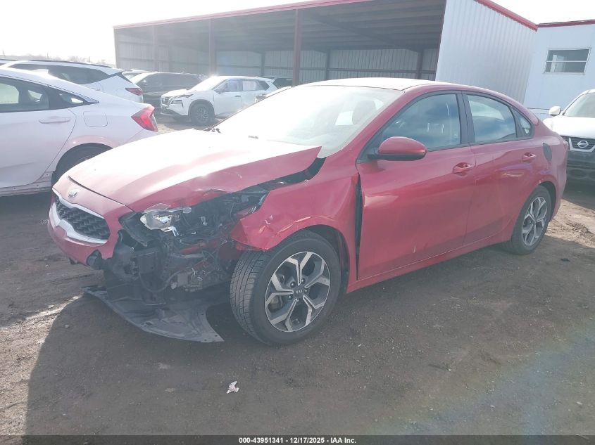 2019 Kia Forte Lxs VIN: 3KPF24AD6KE126080 Lot: 43951341