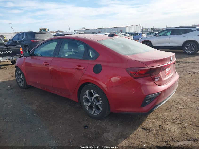 2019 Kia Forte Lxs VIN: 3KPF24AD6KE126080 Lot: 43951341