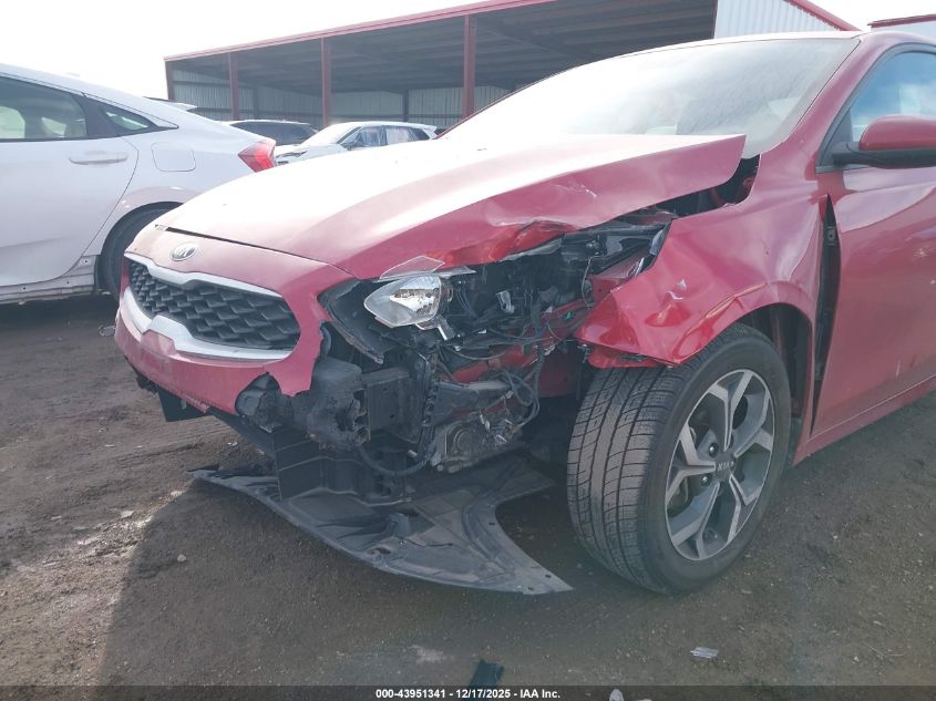 2019 Kia Forte Lxs VIN: 3KPF24AD6KE126080 Lot: 43951341