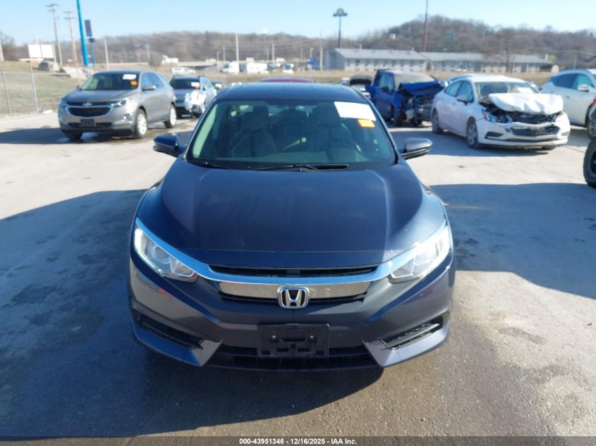 2017 Honda Civic Ex VIN: 19XFC2F72HE032341 Lot: 43951346