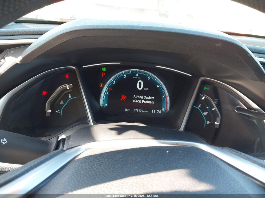 2017 Honda Civic Ex VIN: 19XFC2F72HE032341 Lot: 43951346