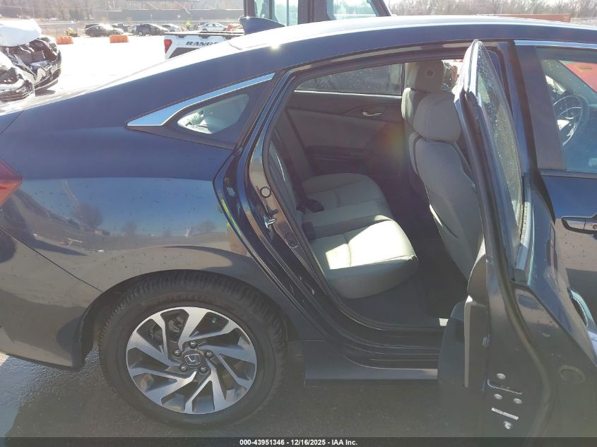 2017 Honda Civic Ex VIN: 19XFC2F72HE032341 Lot: 43951346