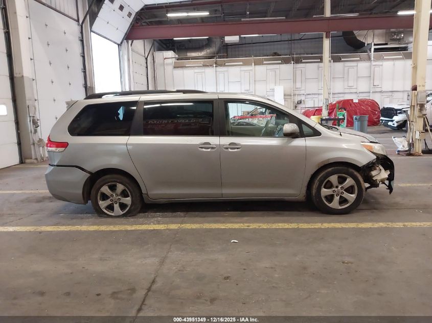 2012 Toyota Sienna Le V6 8 Passenger VIN: 5TDKK3DC9CS230694 Lot: 43951349