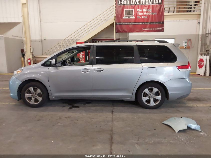 2012 Toyota Sienna Le V6 8 Passenger VIN: 5TDKK3DC9CS230694 Lot: 43951349