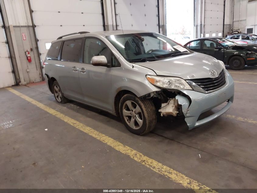 2012 Toyota Sienna Le V6 8 Passenger VIN: 5TDKK3DC9CS230694 Lot: 43951349