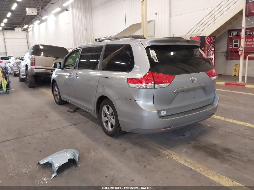2012 Toyota Sienna Le V6 8 Passenger VIN: 5TDKK3DC9CS230694 Lot: 43951349