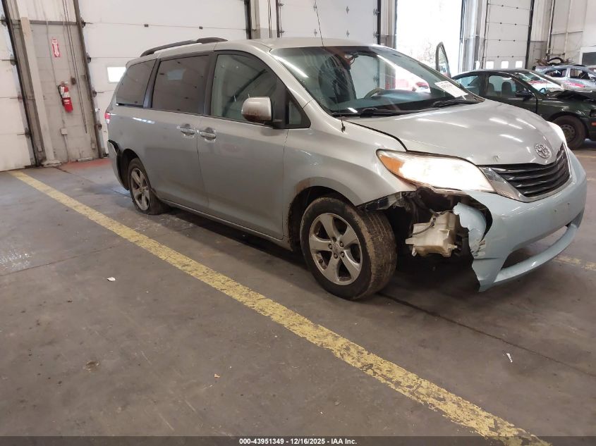 2012 Toyota Sienna Le V6 8 Passenger VIN: 5TDKK3DC9CS230694 Lot: 43951349