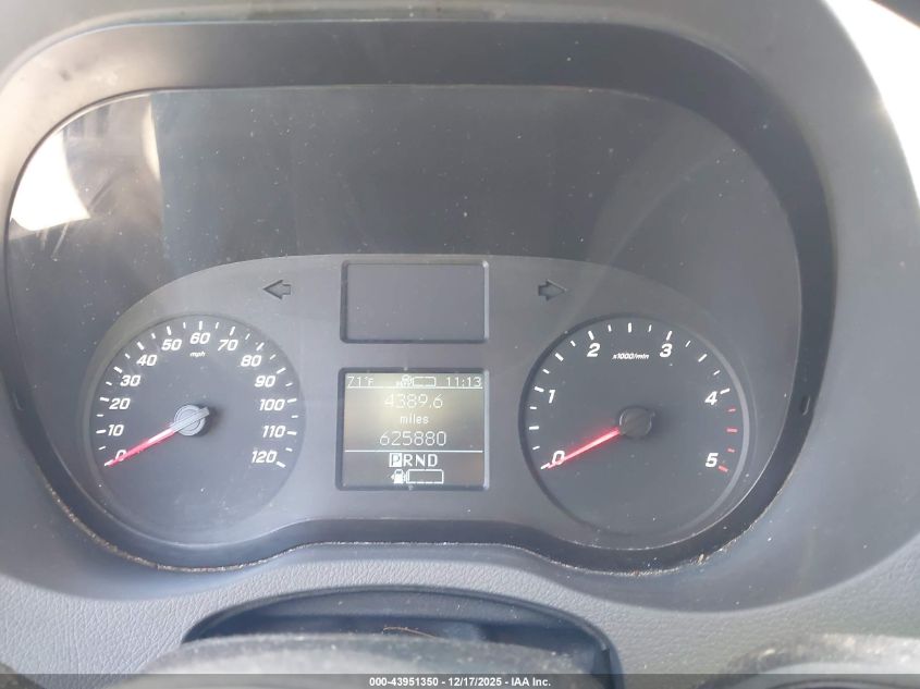 2019 Mercedes-Benz Sprinter 2500 High Roof V6 VIN: WD4PF1CD7KP134862 Lot: 43951350