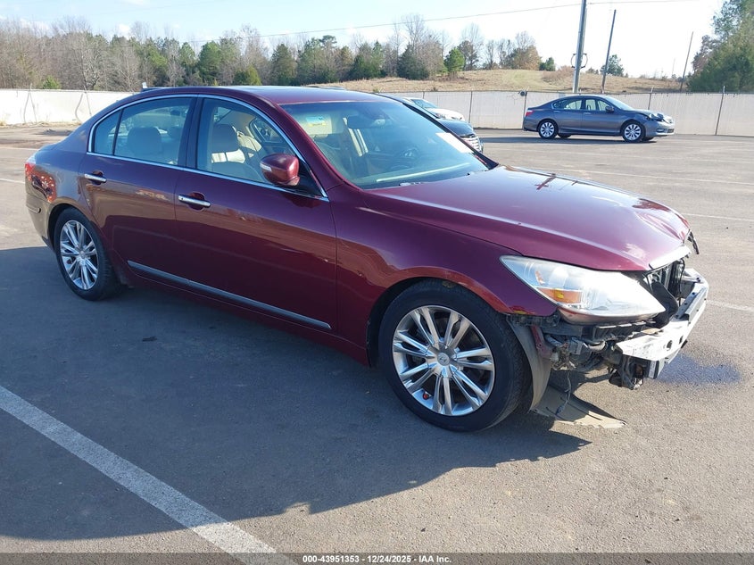 KMHGC4DF1BU117105 2011 Hyundai Genesis 4.6 auction photo 1