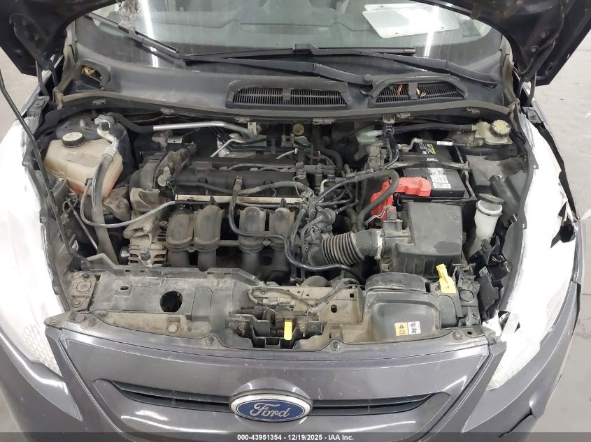 2013 Ford Fiesta Se VIN: 3FADP4EJ2DM166843 Lot: 43951354