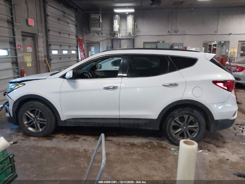2017 Hyundai Santa Fe Sport 2.4L VIN: 5NMZUDLB4HH021736 Lot: 43951361