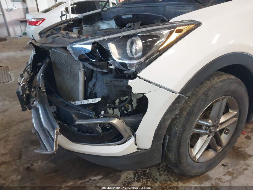 2017 Hyundai Santa Fe Sport 2.4L VIN: 5NMZUDLB4HH021736 Lot: 43951361