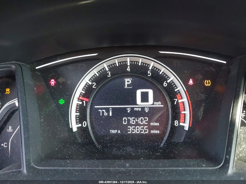 2017 Honda Civic Lx VIN: 2HGFC2F58HH514705 Lot: 43951364