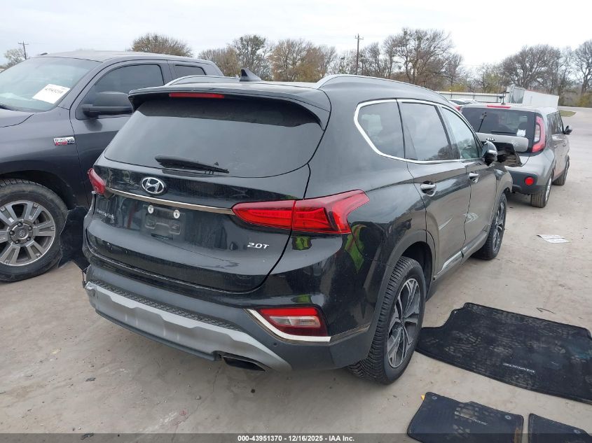 2019 Hyundai Santa Fe Limited 2.0T VIN: 5NMS53AA4KH065486 Lot: 43951370