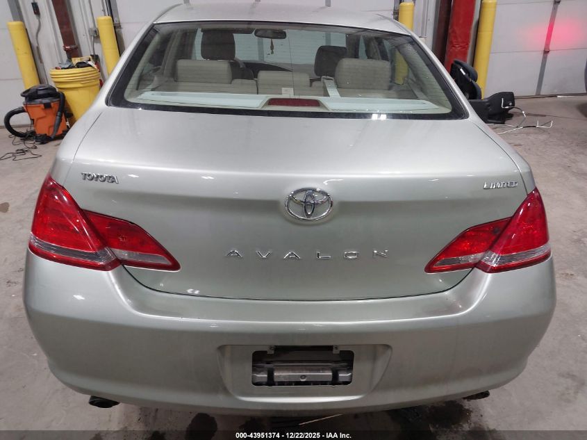 2007 Toyota Avalon Limited VIN: 4T1BK36B37U178917 Lot: 43951374