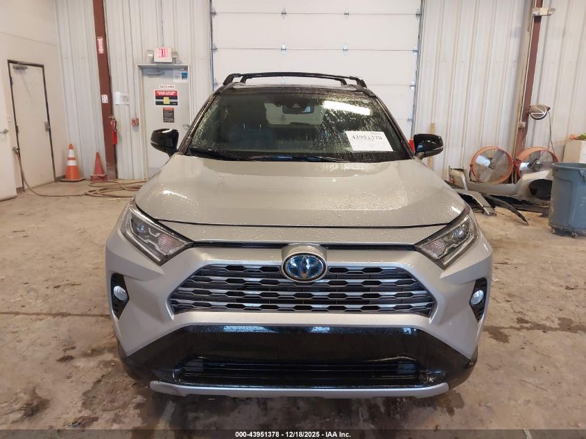 2020 Toyota Rav4 Hybrid Xse VIN: 2T3E6RFV2LW001338 Lot: 43951378