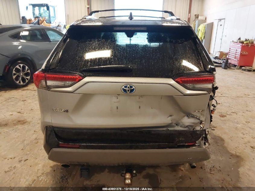 2020 Toyota Rav4 Hybrid Xse VIN: 2T3E6RFV2LW001338 Lot: 43951378