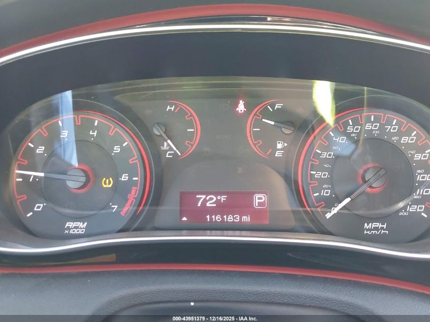 2016 Dodge Dart Sxt Sport Rallye VIN: 1C3CDFFA9GD797019 Lot: 43951379