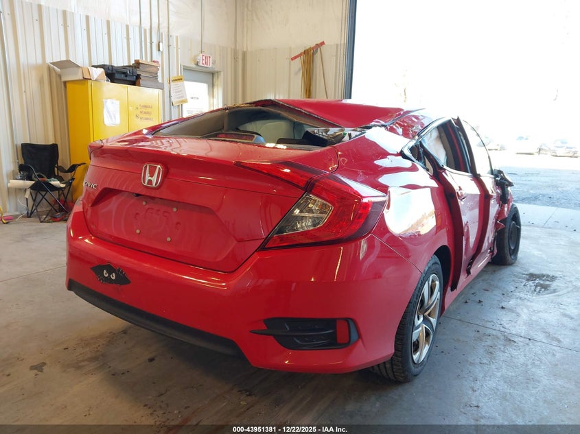 Vin: 2hgfc2f53jh541719, lot: 44447024, honda civic lx 20184