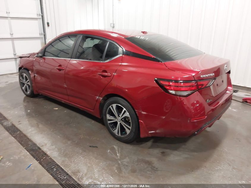 2021 Nissan Sentra Sv Xtronic Cvt VIN: 3N1AB8CV2MY228309 Lot: 43951385