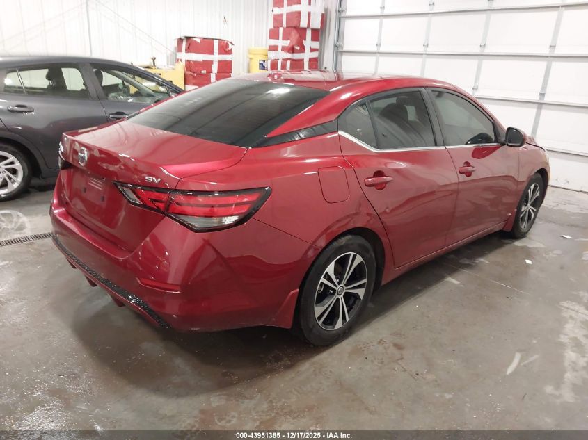 2021 Nissan Sentra Sv Xtronic Cvt VIN: 3N1AB8CV2MY228309 Lot: 43951385